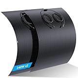 BLZLDD 480W Flexible Solarpanel, 2x 240W Solarmodul, IP67 Wasserdicht Photovoltaik, Solar Panel für Wohnmobil,...