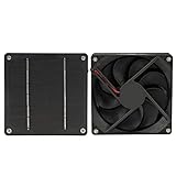Solarfan, Solar -Gewächshausheizheizung 5W 6V Monokristalline Silizium, ABS Solar Panel Lüfter Solarheizung für...