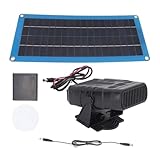 30W Solarbetriebene Heizung Solarpanel Autoheizung Solarpanel Heizung Solarbetriebenes Heizset Solar Heizung Für...