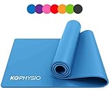 KG Physio Yogamatte Rutschfest - Sportmatte, Gymnastikmatte, Fitnessmatte, Trainingsmatte mit Tragegurt - Schadstofffrei Yoga...