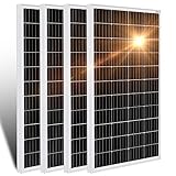 DCHOUSE Solarpanel 480W 12V Monokristallin Solarpanel ideal für Wohnmobil, Gartenhäuse, Boot, Hohe Effizienz Photovoltaik...