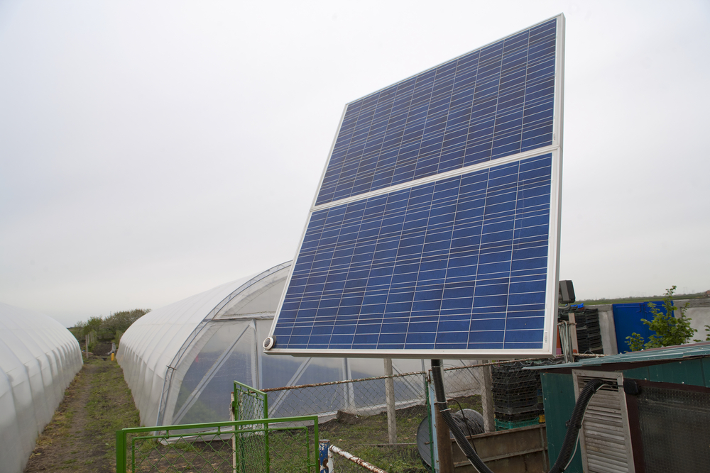 Gewächshausheizung Solar
